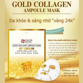 Mặt nạ ampoule vàng collagen